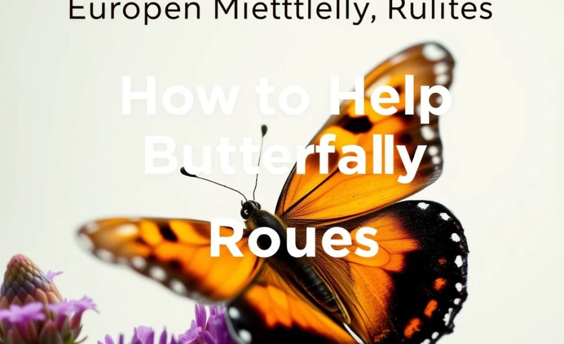 How to Help Migratory Butterflies