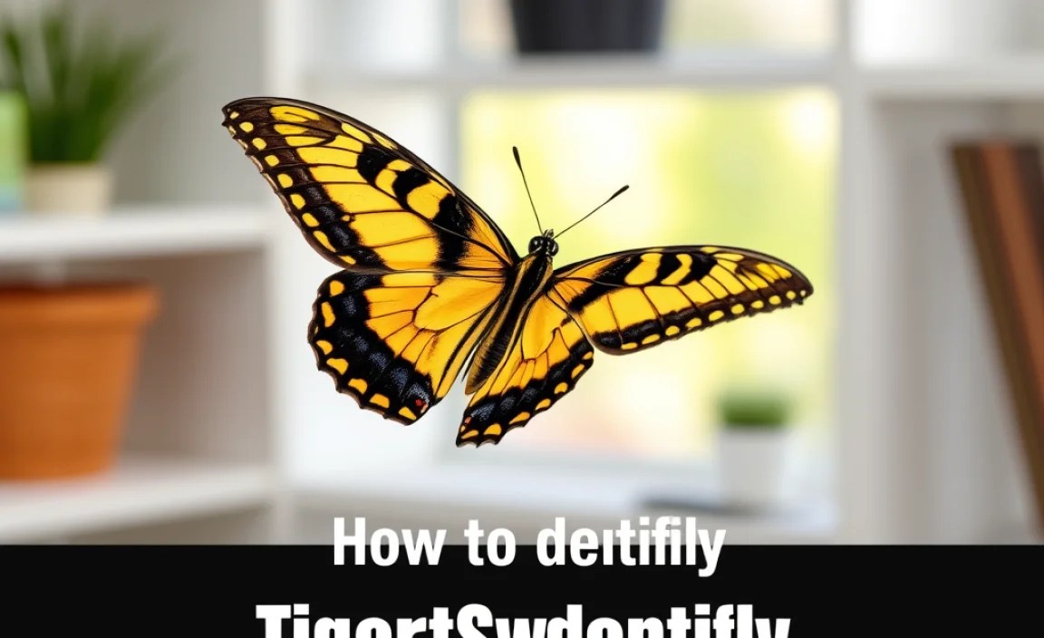How to Identify Tiger Swallowtail Size and Shape