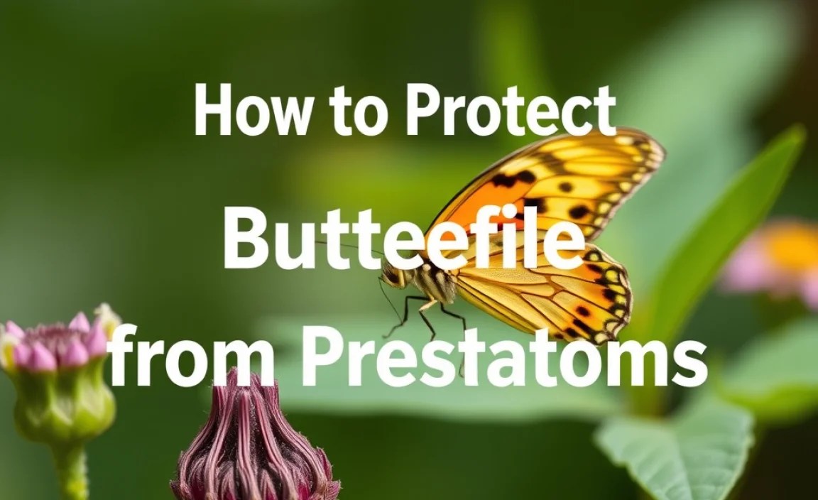 How to Protect Butterflies from Predators