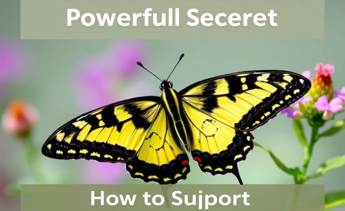 How to Support Swallowtail Butterflies