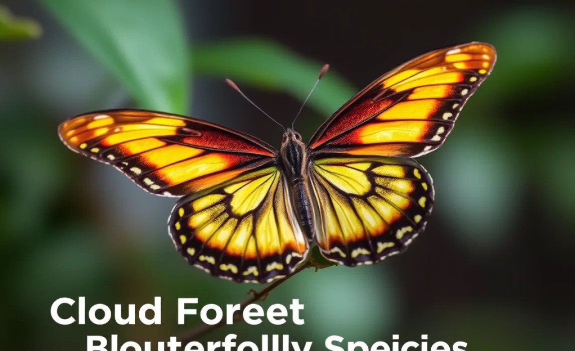 Identifying Cloud Forest Butterfly Species