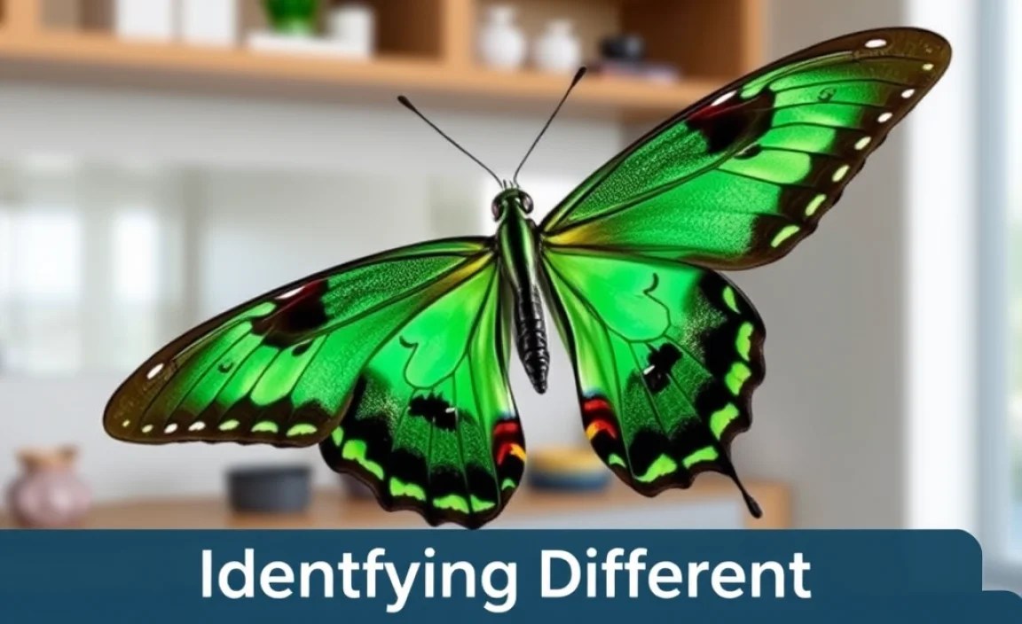 Identifying Different Emerald Swallowtail Species