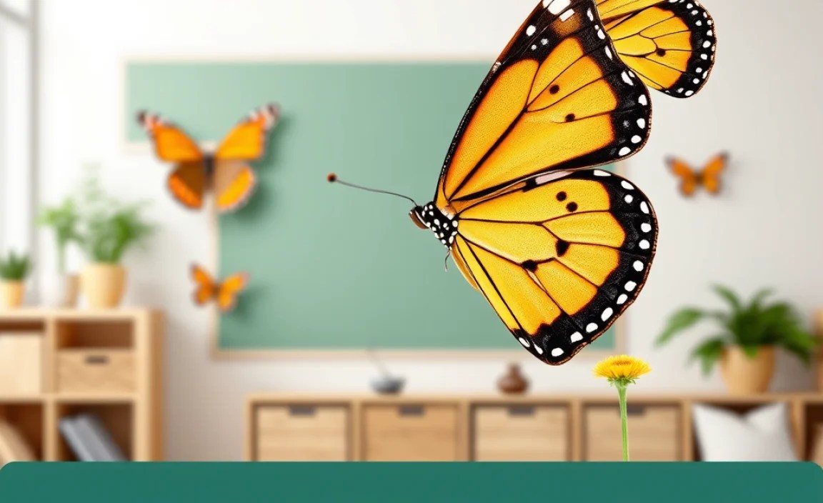 Interactive Butterfly Classroom Projects
