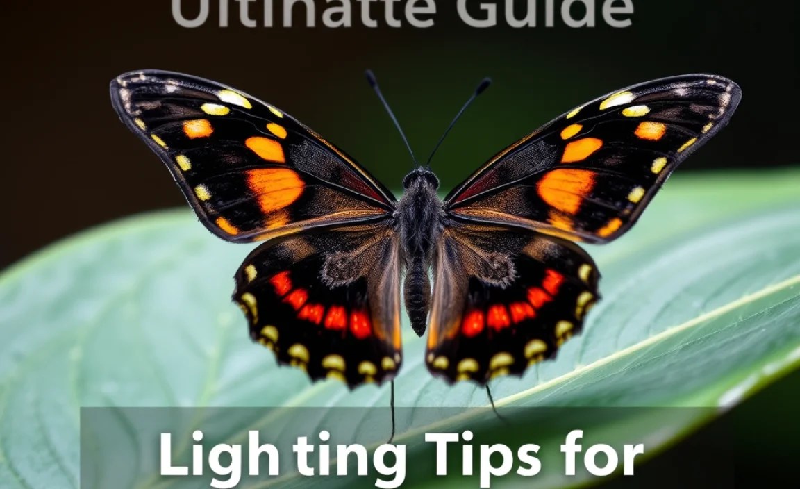Lighting Tips for Butterfly Photos