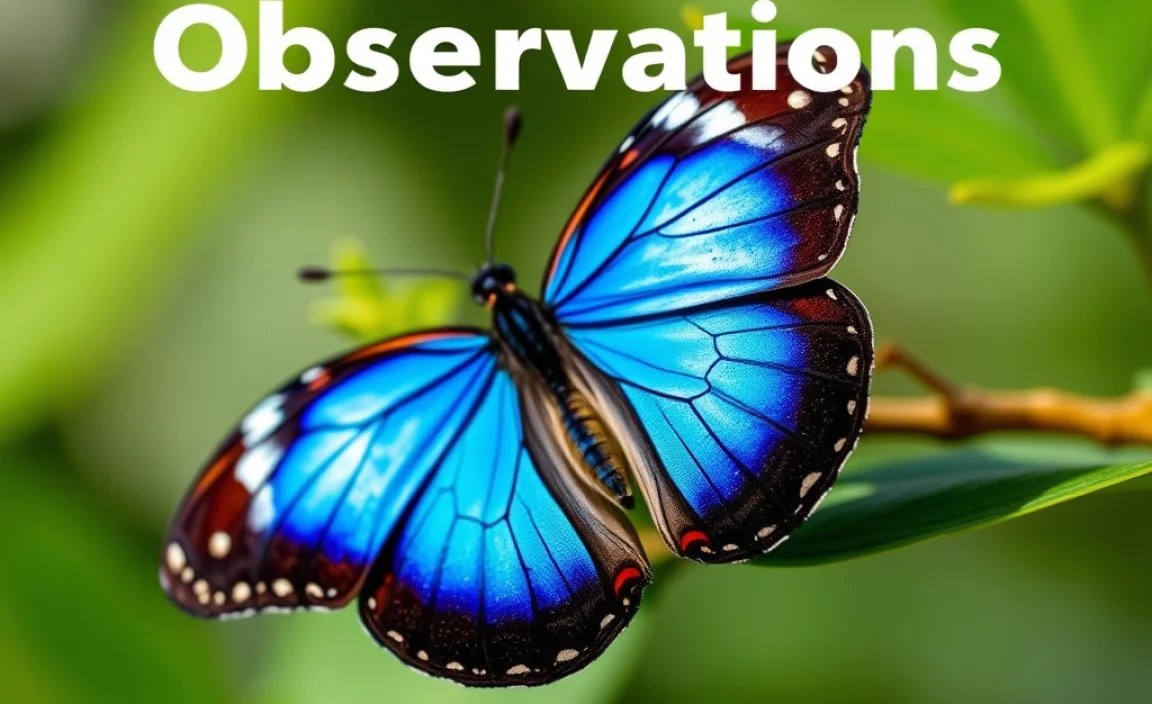 Locations for Blue Morpho Citizen Observations