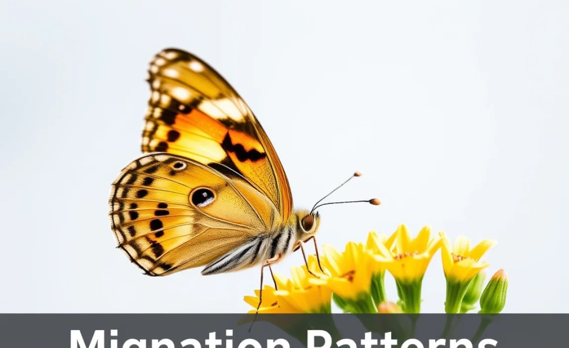 Migration Patterns: Painted Lady Butterfly Facts Printable