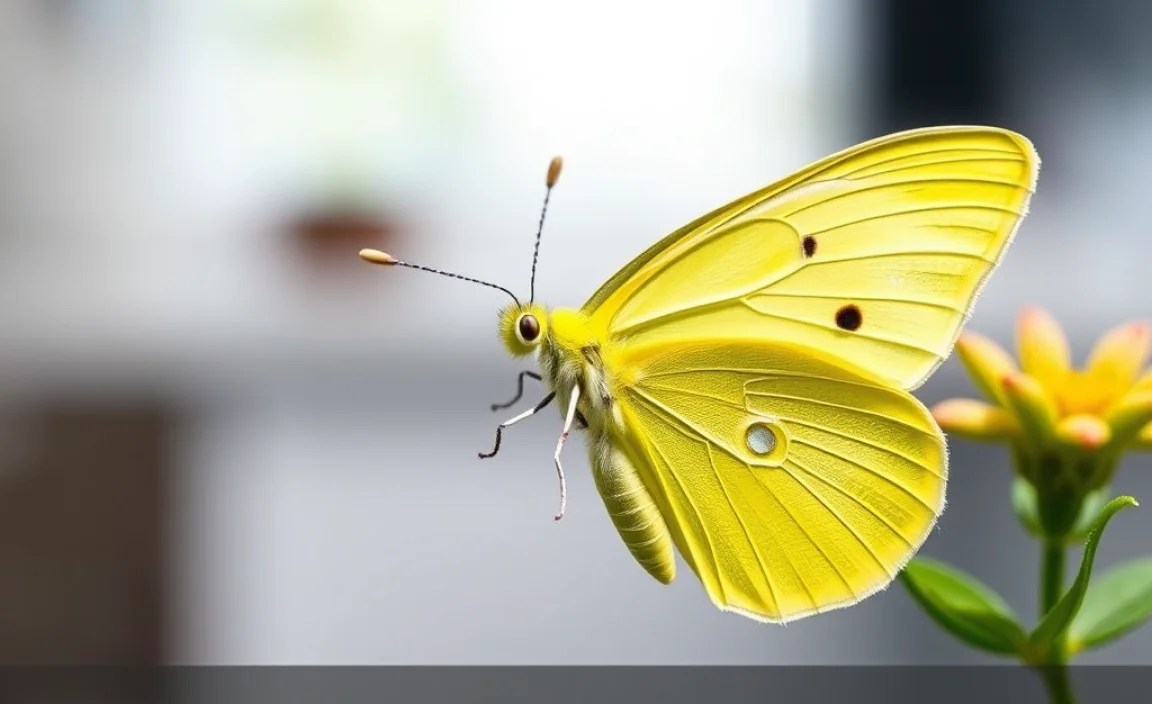 Observing Clouded Sulphur Butterfly Behavior