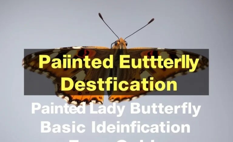 Painted Lady Butterfly Basic Identification: Easy Guide