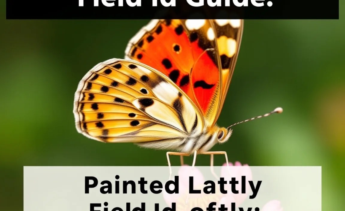 Painted Lady Butterfly: Field Marks