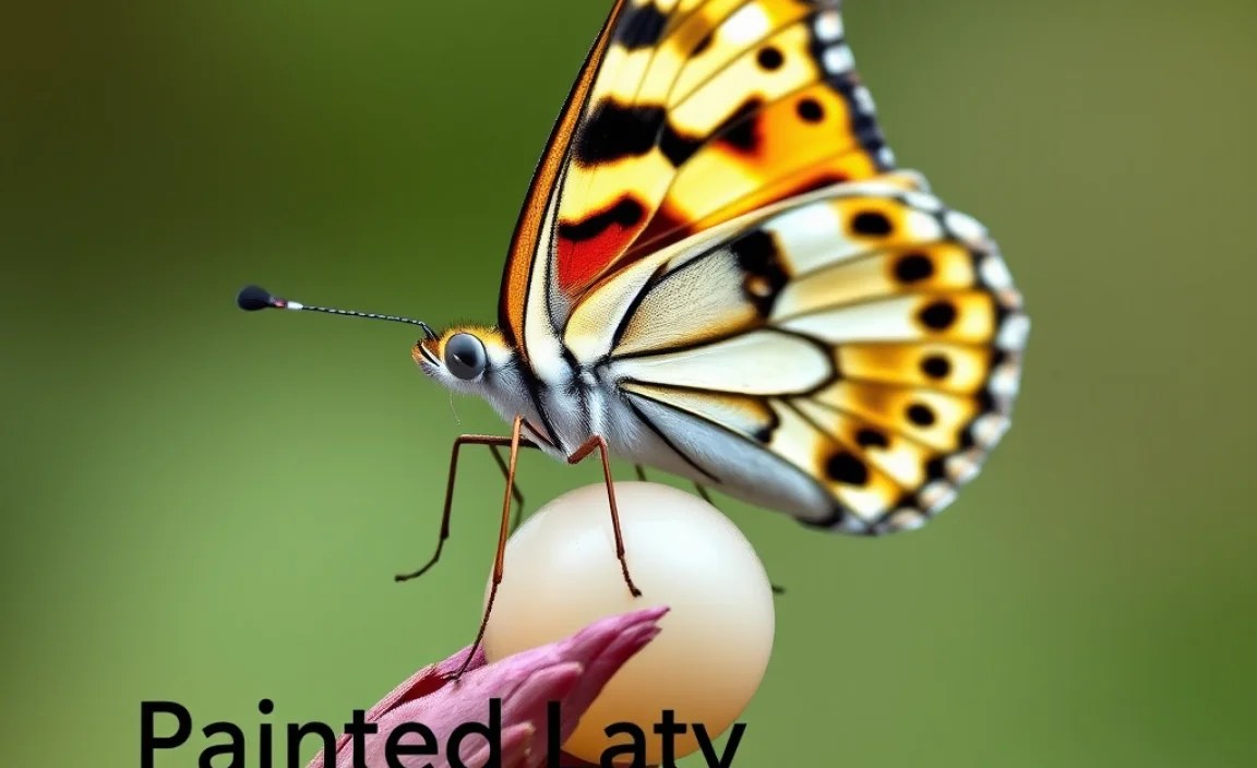 Painted Lady Egg-Laying Process
