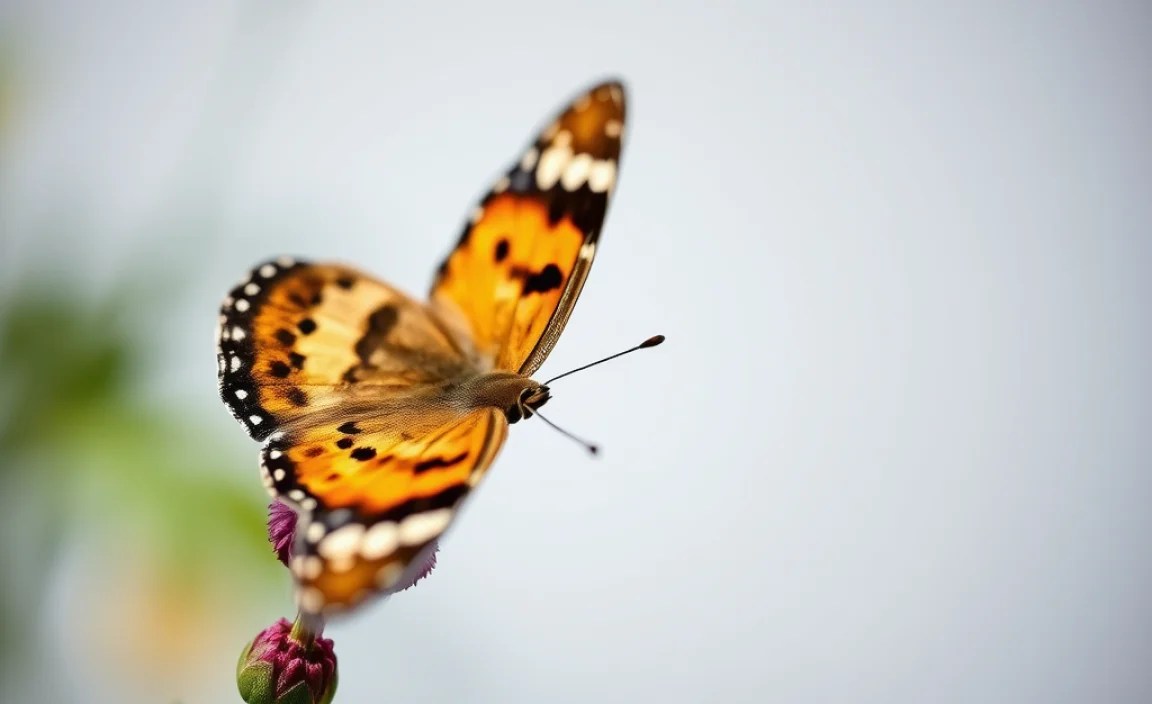 Painted Lady Migration And Pollination