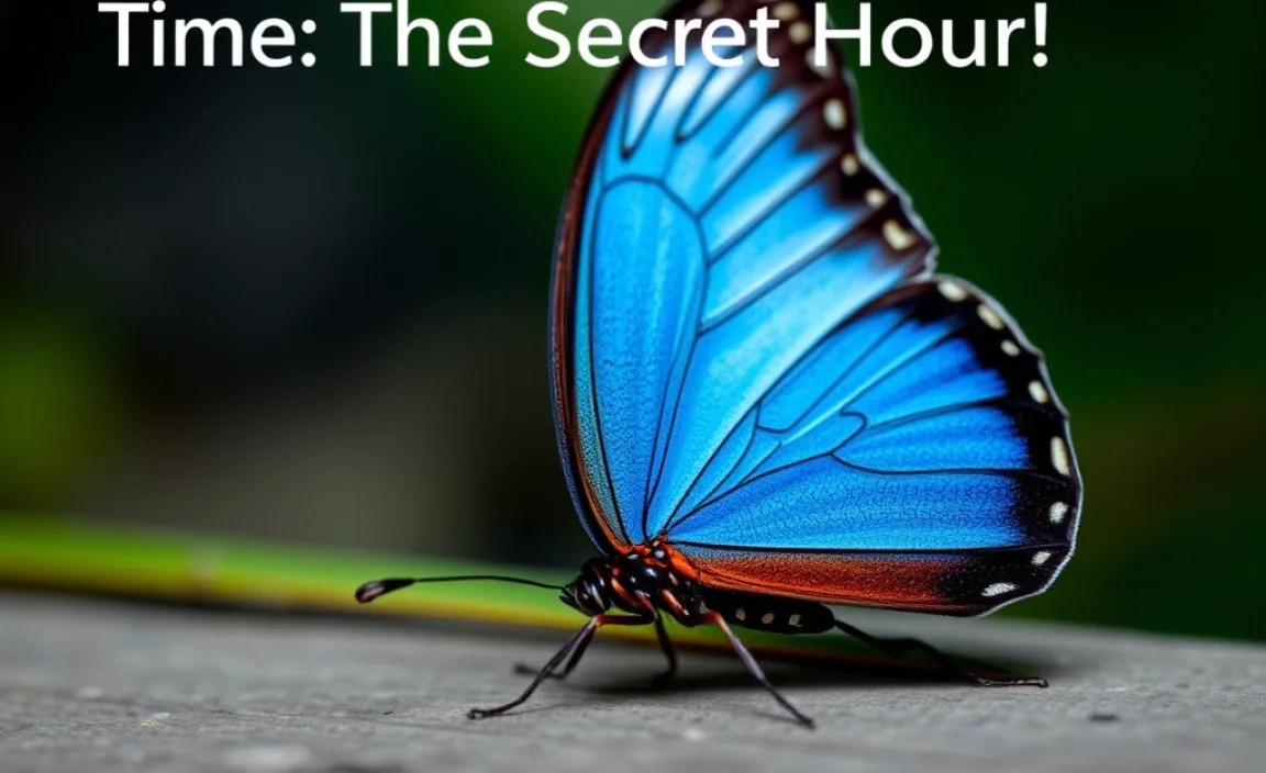 Predators and Blue Morpho Emergence