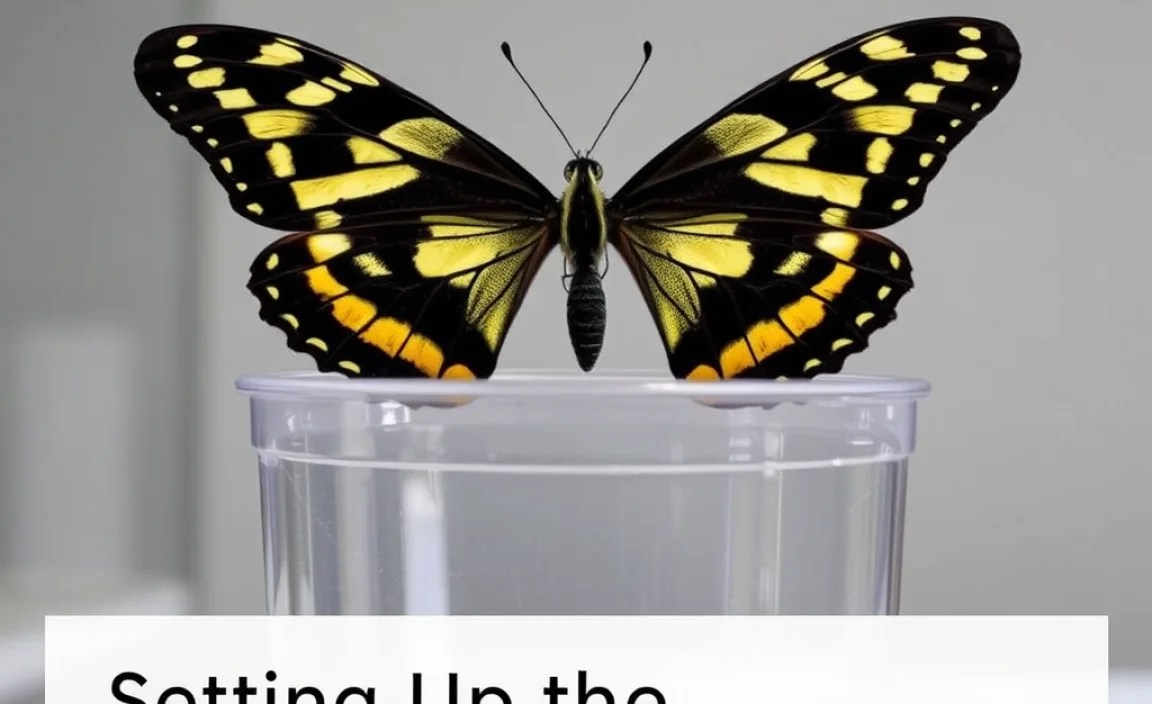 Setting Up the Rearing Container