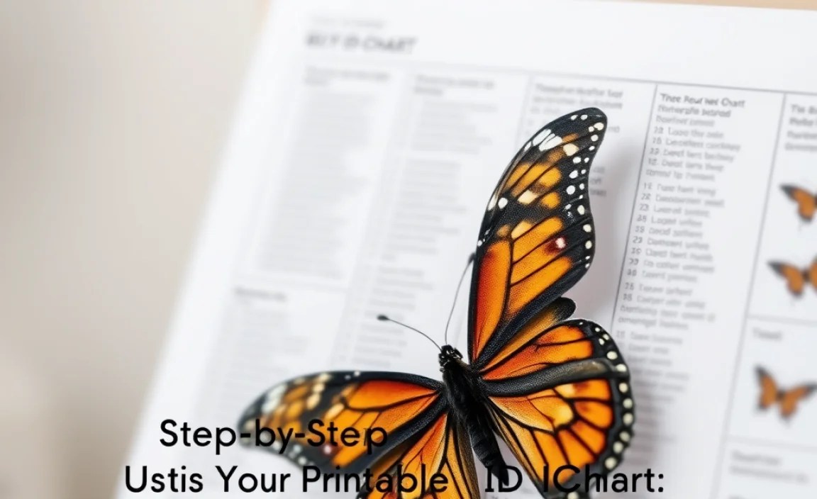 Step-by-Step: Using Your Printable Butterfly ID Chart