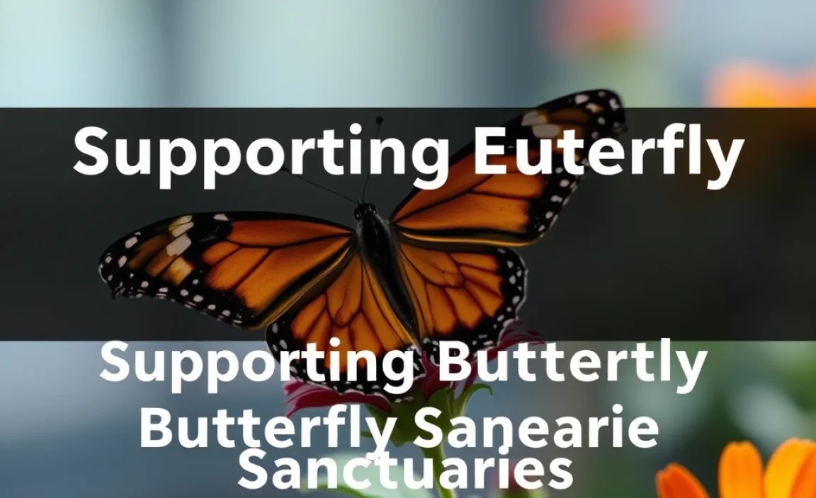 Supporting Existing Butterfly Sanctuaries