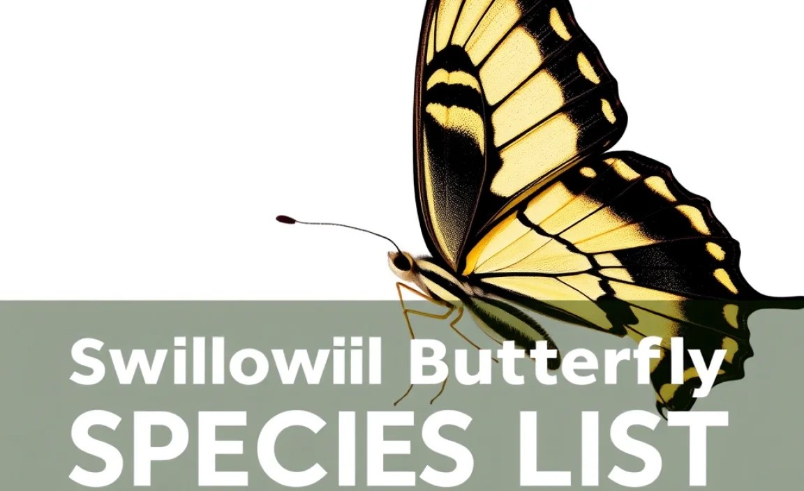 Swallowtail Butterfly Identification Table