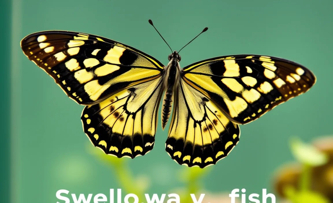 Swallowtail Butterfly vs. Swallowtail Fish: Key Differences