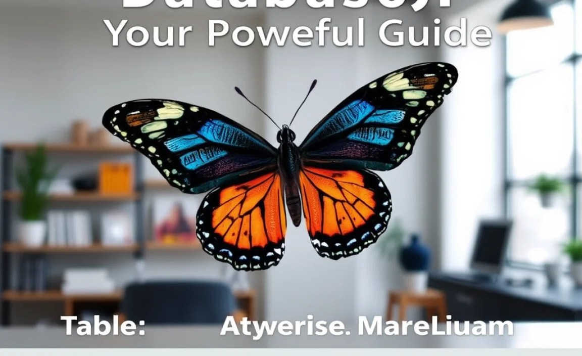 Table: Comparing Butterfly Genetics Databases