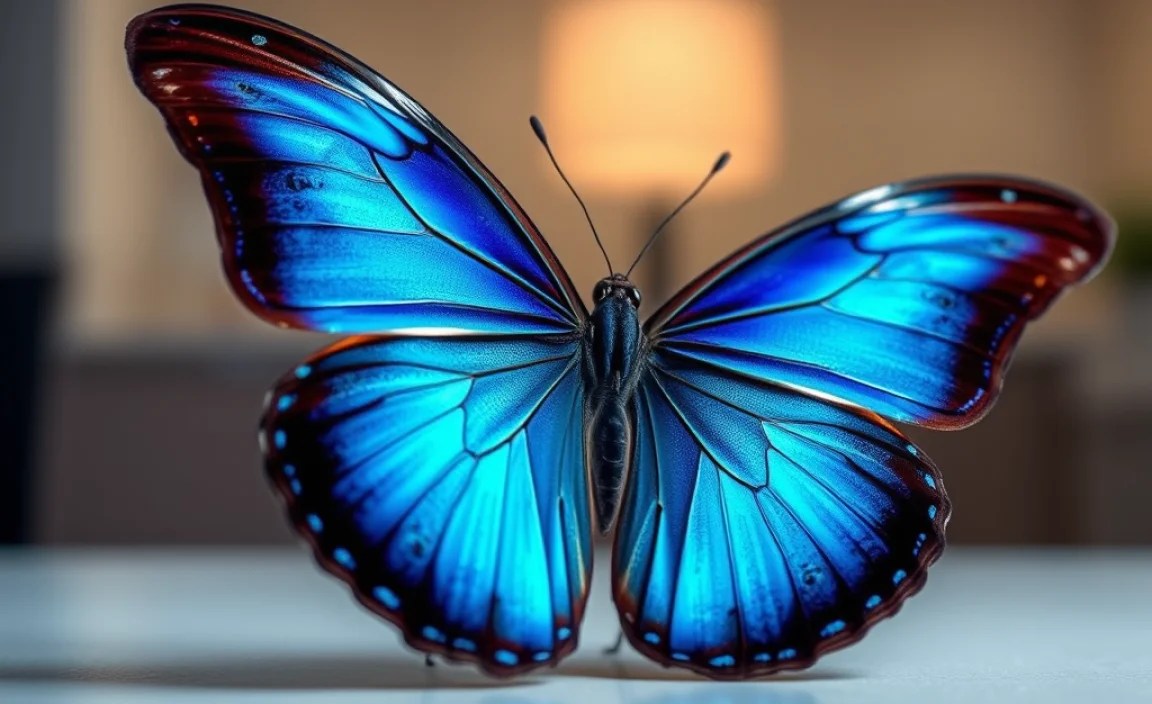 The Blue Morpho’s Evening Behavior
