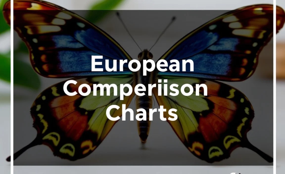 Tips for Using Butterfly Comparison Charts Effectively