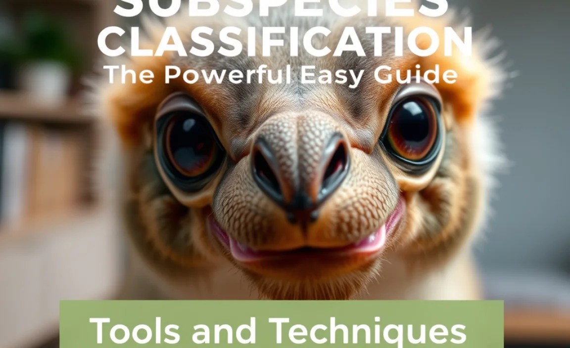 Tools and Techniques for Subspecies Classification