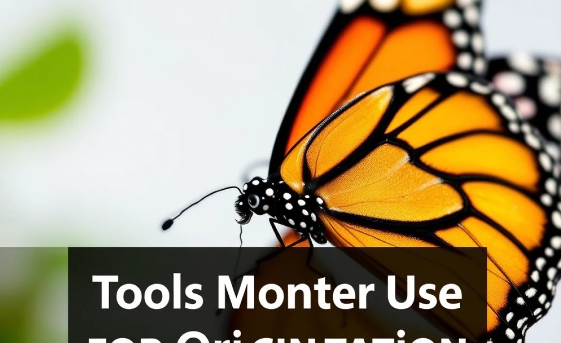 Tools Monarchs Use for Orientation