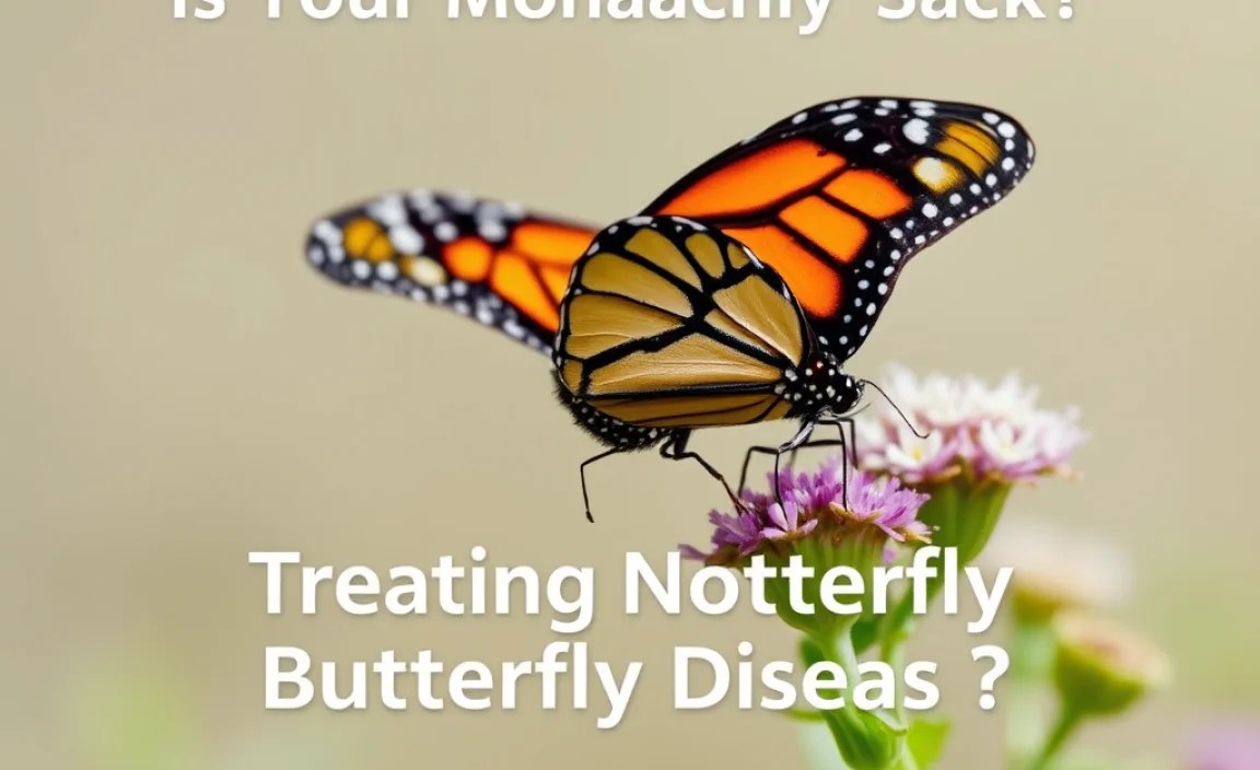 Treating Monarch Butterfly Disease