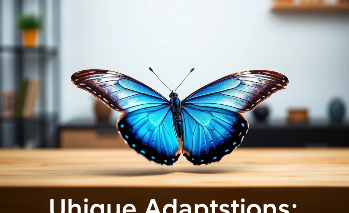 Unique Adaptations: Blue Morpho for Kids
