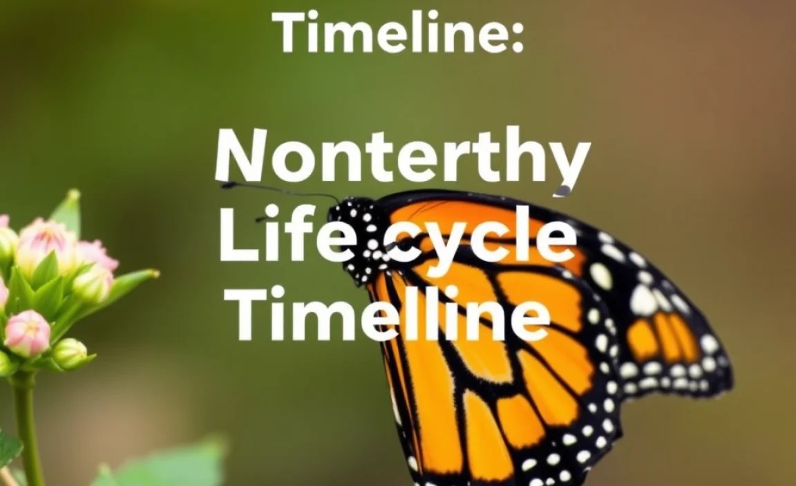 Unveiling the Monarch Butterfly Lifecycle Timeline