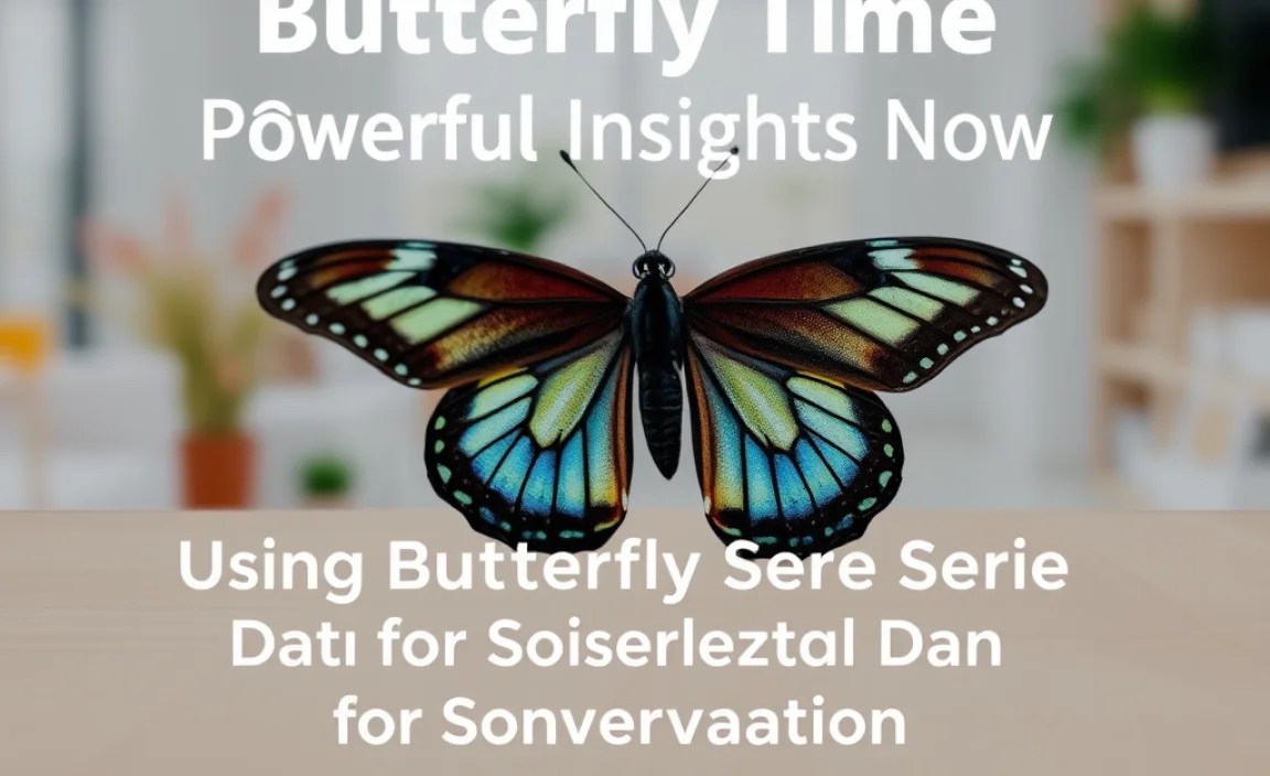 Using Butterfly Time Series Data for Conservation