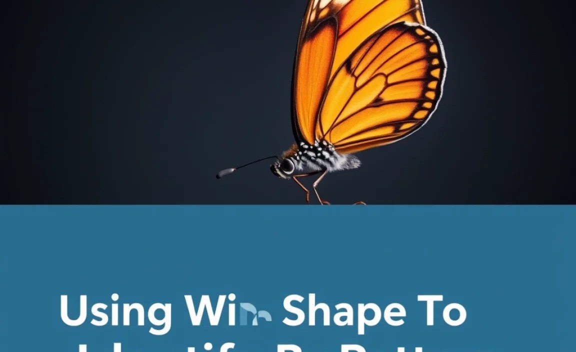 Using Wing Shape To Identify Butterflies
