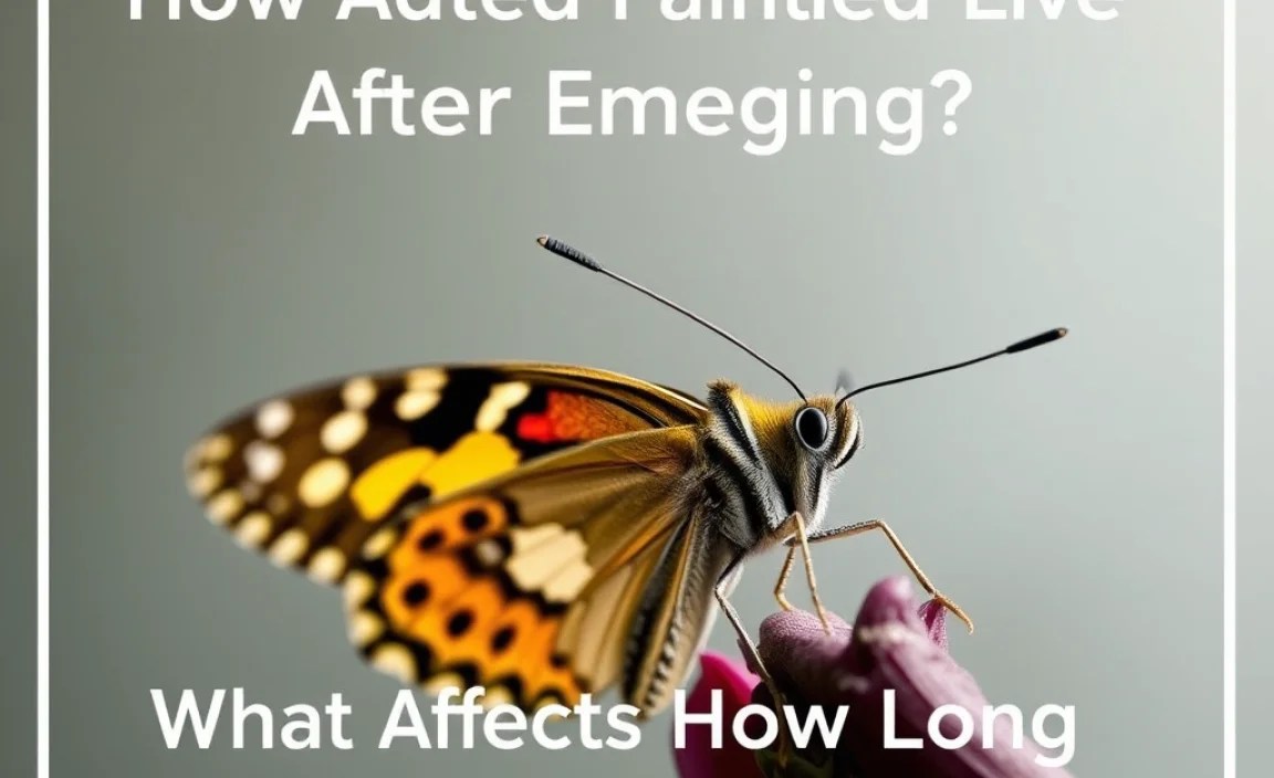 What Affects How Long Painted Ladies Live?