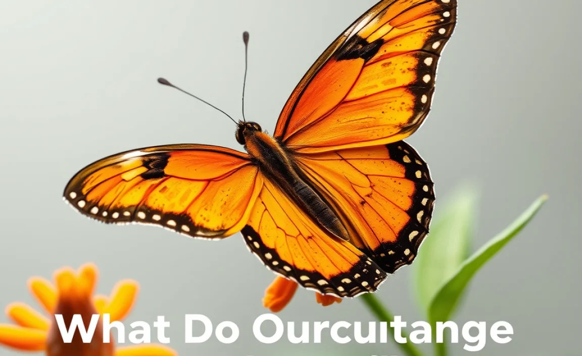 What Do Orange Butterflies Eat?