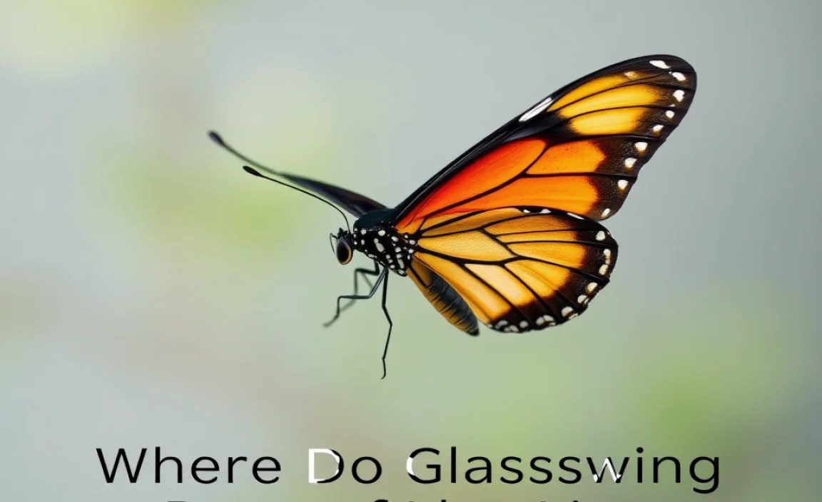 Where Do Glasswing Butterflies Live?