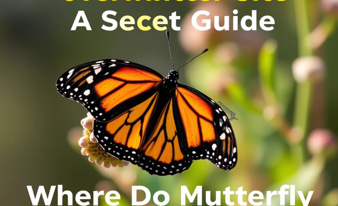 Where Do Monarch Butterflies Overwinter?