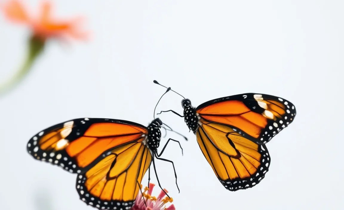 Where Do Orange Butterflies Live?