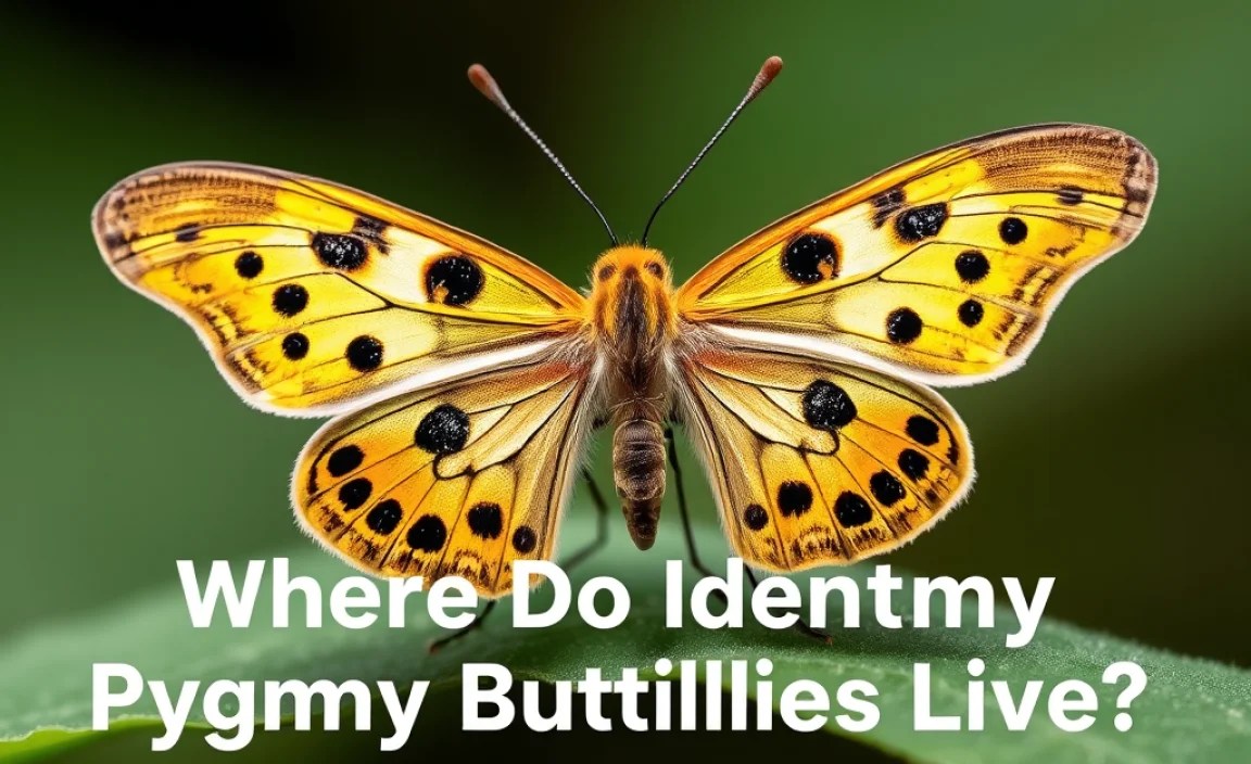 Where Do Pygmy Butterflies Live?