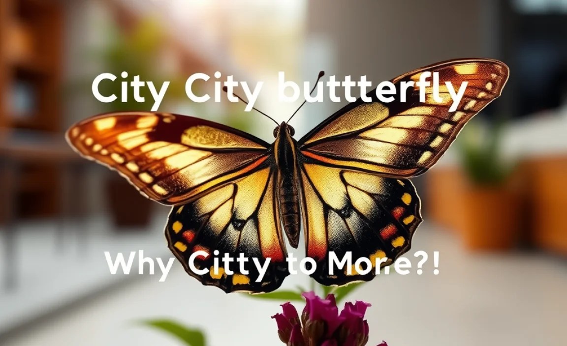 Why City Butterfly Conservation Matters