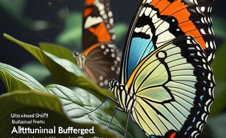 Altitudinal Shift Endangered Butterflies: A Smart Solution?