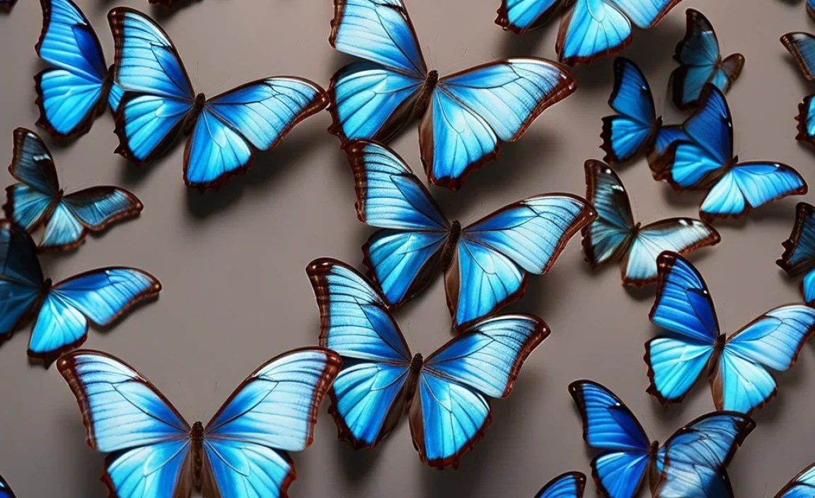 Behavioral Patterns During Blue Morpho Aggregation