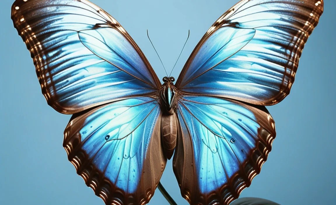Camera Settings for Blue Morpho Photography