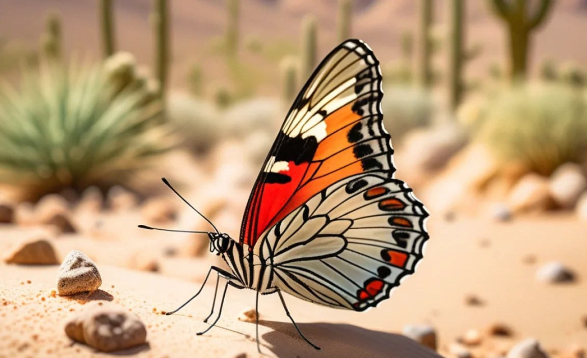 Desert Butterfly Behavior and Habitat