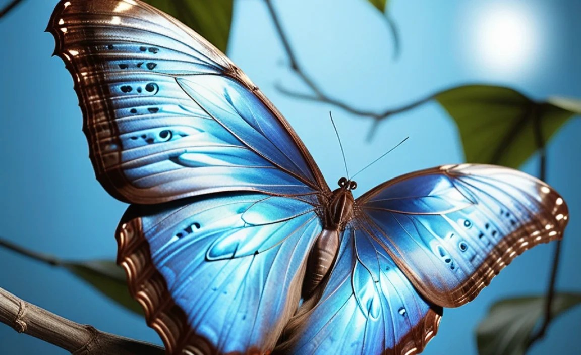 How Do Blue Morphos Defend Themselves?
