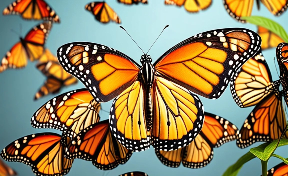 Identifying Monarch Butterfly Color Variations