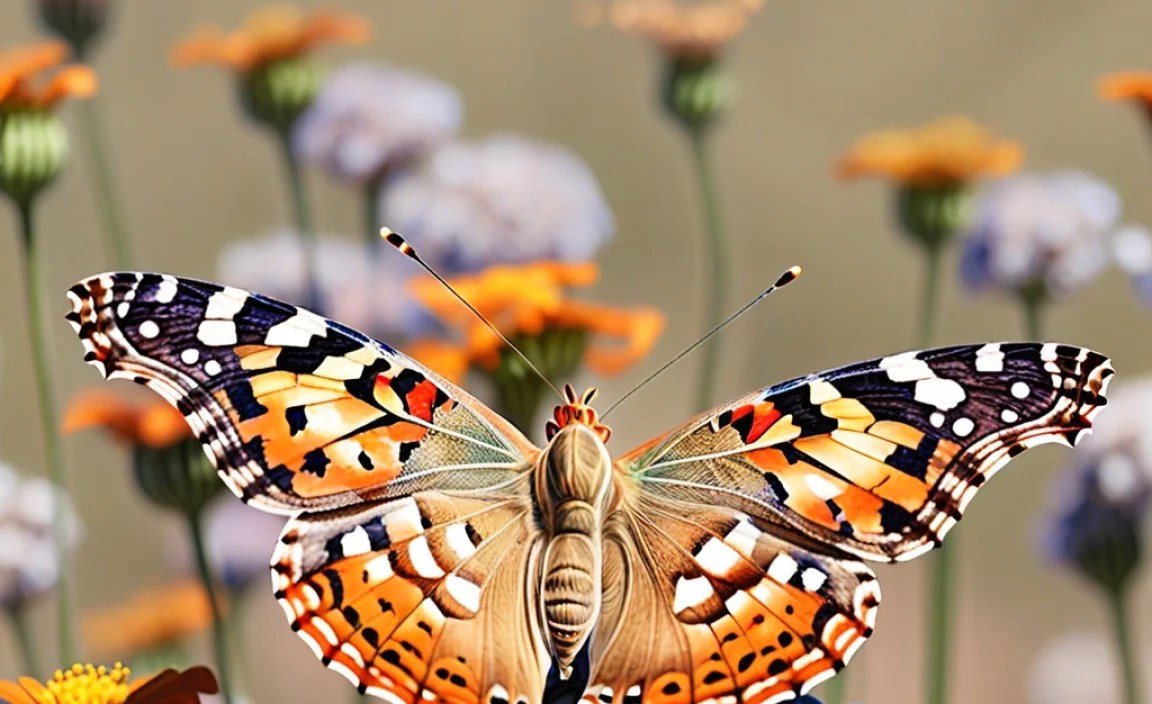 Identifying Painted Lady Butterflies