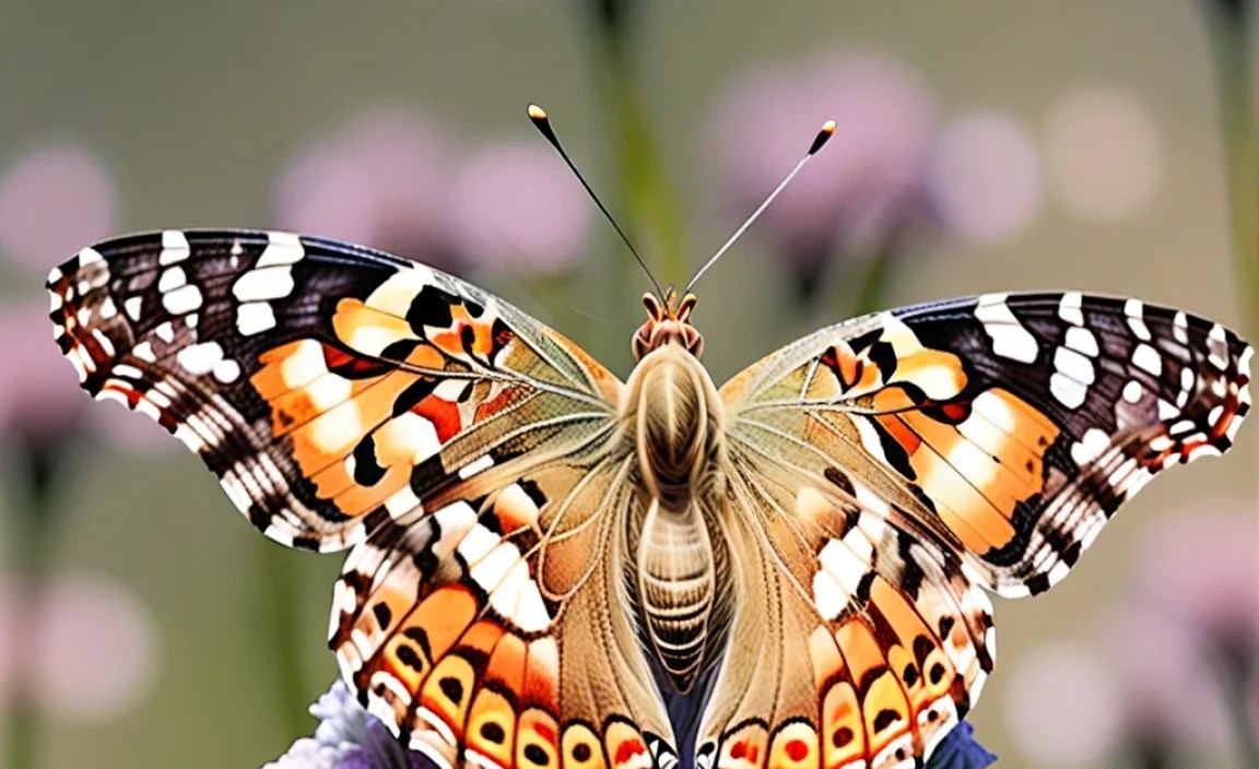 Painted Lady Butterfly Identification: Key Features