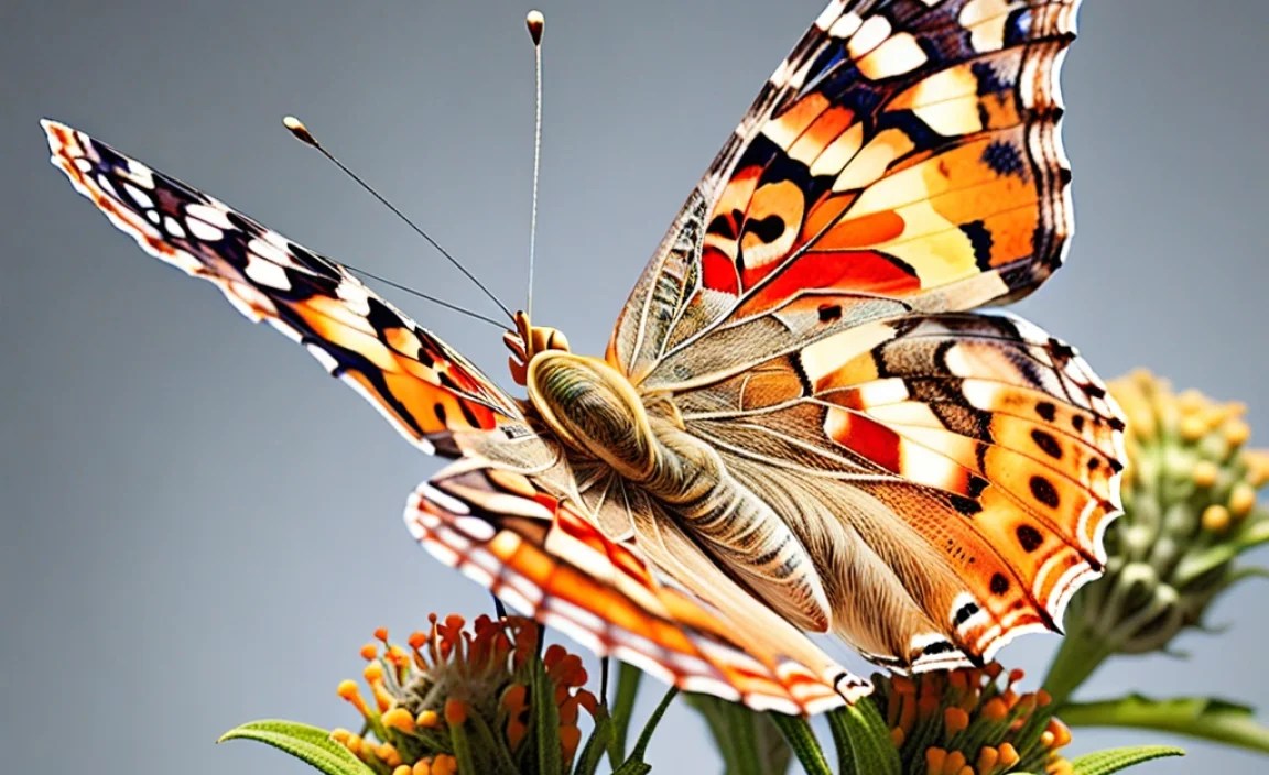 Painted Lady Butterfly Life Cycle