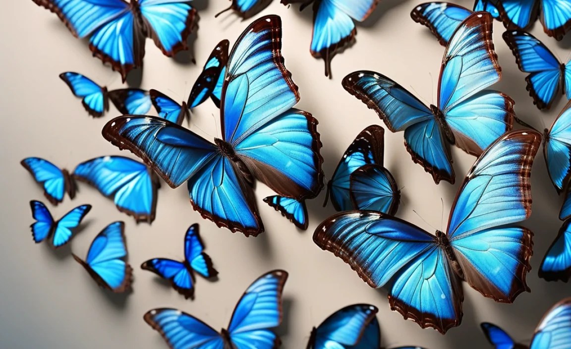 Understanding Blue Morpho Aggregation
