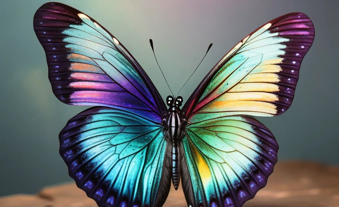 Understanding Iridescent Butterfly Wing Structure