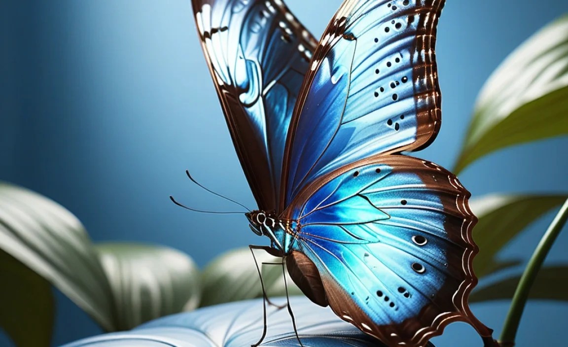 When Do Blue Morphos Transform?